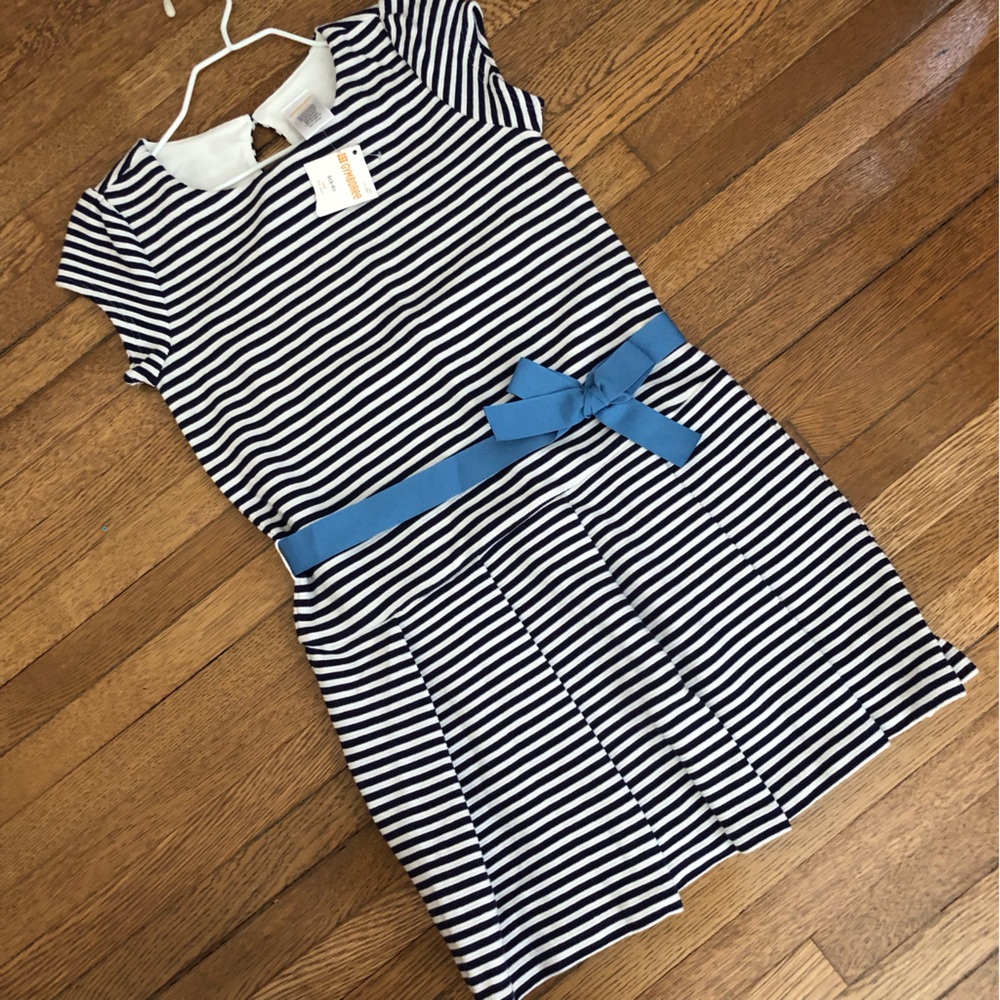 NWT Gymboree striped dress girls size 5-6